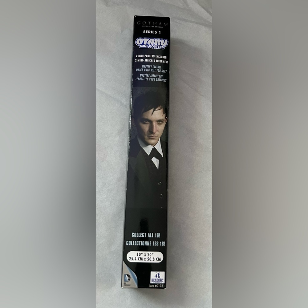 Otaku Mini Poster Gotham Series One 10” X 20” NIB Mystery Edition 2 included